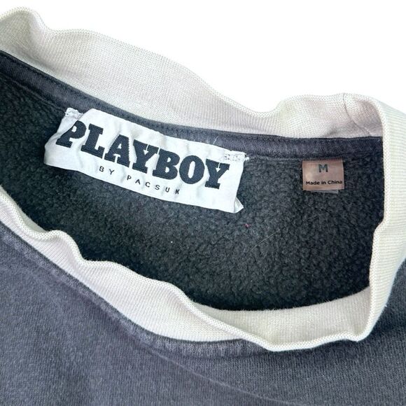 PLAYBOY by PacSun Championship Crew Neck Sweatshirt - Size Medium - Picture 10 of 11